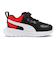 386240　12-16EVOLVE RUN MESH AC+ INF　01BLK/WHT　633717-0001