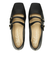 JE80198　2STRAP FLAT 1　BLACK　634051-0001