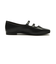 JE80198　2STRAP FLAT 1　BLACK　634051-0001