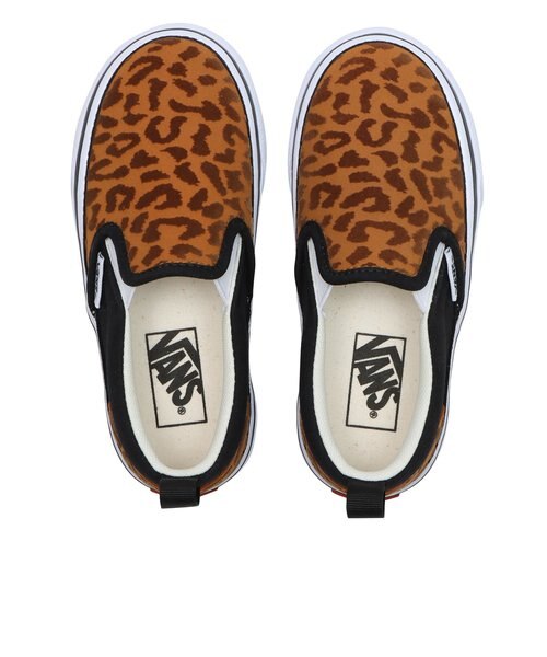 V98CS LEOPARD SLIP ON(14-22) BROWN LEOPARD 626382-0001