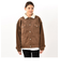 122K3080100　W Boa Collor JKT　BROWN　630158-0001