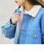 122K3080100　W Boa Collor JKT　DENIM　630158-0002