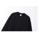C3-W028　M SUPER FLEECE CREW　BLACK　633303-0002