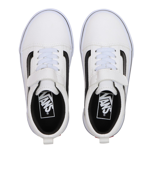 V36CS PU OLD SKOOL(15-22) WHITE/BLACK 626387-0002｜エービーシー