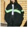 122C1090500　M Boa Fleece JKT　BLK/GRN　634759-0002