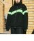 122C1090500　M Boa Fleece JKT　BLK/GRN　634759-0002