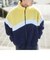 122C1090500　M Boa Fleece JKT　YLW/WHT/NVY　634759-0003