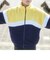 122C1090500　M Boa Fleece JKT　YLW/WHT/NVY　634759-0003