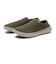 J004359　HUT MOC 2 WOOL SLIDE　OLIVE　635538-0001