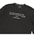 SAM800311-BKA2　M STOPWATCH GRAPHIC L/S　BLACK　629602-0001