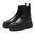 JE-ST10　PLATFORM KNIT SHORT BOOTS　BLACK　636706-0001