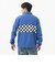 121R1090400　M VANS CHECKER COACH JACKET　ROYAL　612804-0003