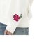 VN0A5JGNFS8　W NEEDLEPOINT HOODIE　MARSHMALLOW　617157-0001