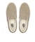 V98CF  SUEDE　SLIP ON　BROWN/WHITE　617609-0005