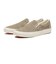 V98CF  SUEDE　SLIP ON　BROWN/WHITE　617609-0005