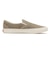 V98CF  SUEDE　SLIP ON　BROWN/WHITE　617609-0005