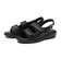 W2009　2BELT SANDAL 3　BLACK　629586-0001