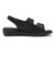 W2009　2BELT SANDAL 3　BLACK　629586-0001