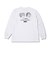 122-111005　eyewater GIRL LS TEE　WHITE　628432-0001