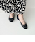 W5029　ROUND BALLET　BLACK　634873-0001
