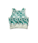 222-079001　DESERT DAISY CROP TOP　GREEN　642458-0001