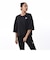 538052　W CL OVERSIZED TEE　01BLK　639609-0001