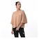 538052　W CL OVERSIZED TEE　89DUSTY TAN　639609-0002