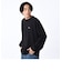 123R1040500　M Rough Logo C SWT　BLACK　636587-0001
