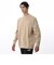 539483　M T7 MOCK NECK CREW DK　88GRANOLA　639619-0003