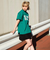 123R1010500　M VANS Logo Big TEE　GREEN　636569-0002