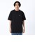 123R1011700　M Rough Logo TEE　BLACK　636588-0002