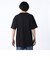 123R1011700　M Rough Logo TEE　BLACK　636588-0002