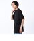 123R1011700　M Rough Logo TEE　BLACK　636588-0002
