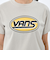 123R3010200　W Oval VANS Logo SSTEE　GRAY　637014-0001