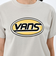 123R3010200　W Oval VANS Logo SSTEE　GRAY　637014-0001