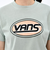 123R3010200　W Oval VANS Logo SSTEE　GREEN　637014-0002