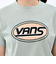 123R3010200　W Oval VANS Logo SSTEE　GREEN　637014-0002