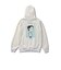 122-113010　eyewater SWEAT HOODIE　WHITE　628434-0001