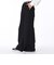 123R3140300　W WIDE LOGO WAIST PNT　BLACK　636566-0001