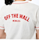 123R3010100　W OTW TEE　WHITE　636563-0001