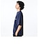 123R1010100　M FLOWER TEE　NAVY　636564-0002
