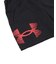 M1377139　M UA WOVEN GRAPHIC LOGO SHORTS　001BLK/CKR　657884-0001