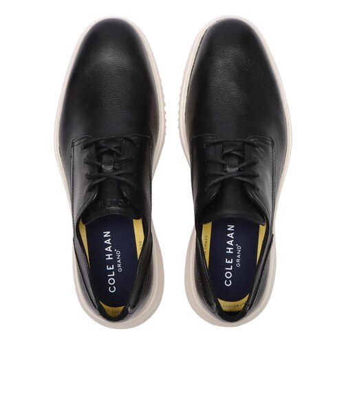 C36934 GRAND+ PLAIN TOE OXFORD *BLACK LTHR 662005-0001
