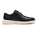 C36934　GRAND+ PLAIN TOE OXFORD　*BLACK LTHR　662005-0001