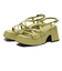 W2025　SQ CODE SANDAL8　LT.GREEN　635302-0003
