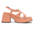 W2025　SQ CODE SANDAL8　SALMON　635302-0004