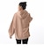 535684　W CL OVERSIZED HOODIE TR　89DUSTY TAN　633603-0004