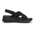 W2020　CROSS SANDAL　BLACK　633465-0001