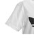 DV2904　K TREFOIL TEE(130-)　WHITE/BLACK　637501-0001