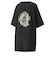 538376　W DOWNTOWN GRAPHIC TEE DRESS　01BLK　658182-0001